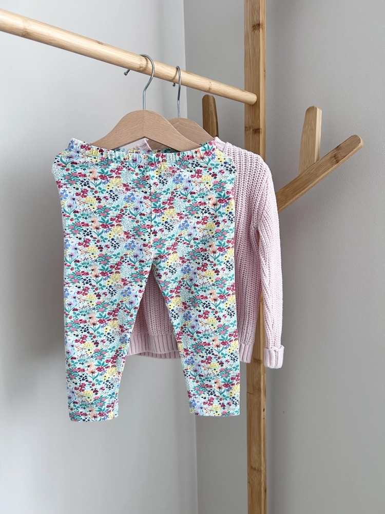 Sweter, Legginsy 80 cm Dunnes, Next